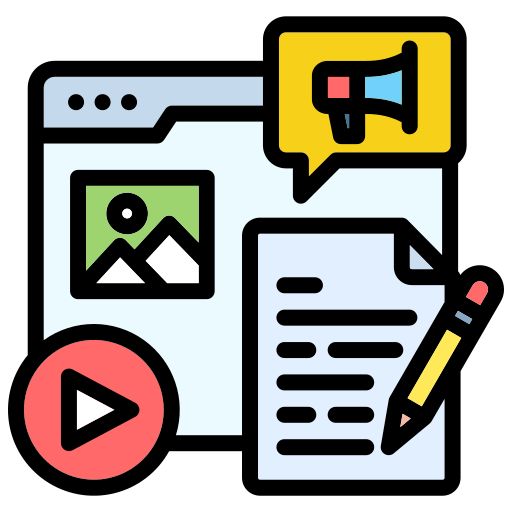 Social Media Management Icon