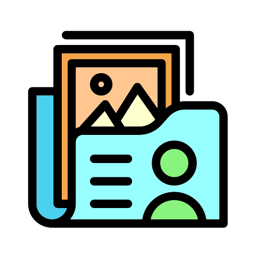 Portfolio Building Icon