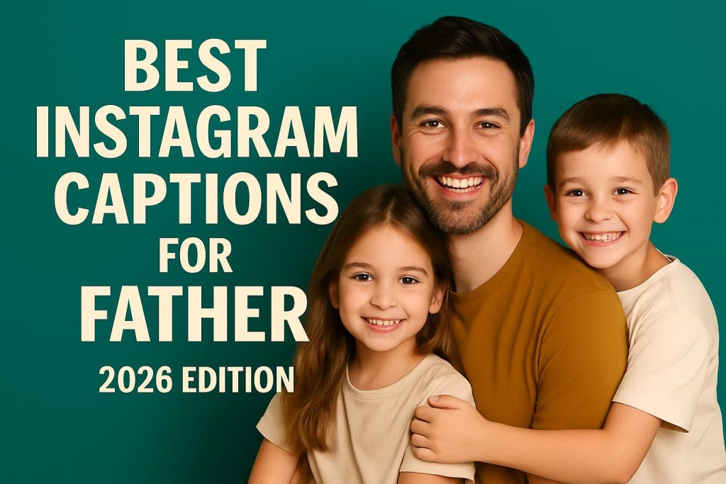 Best Instagram Captions for Father