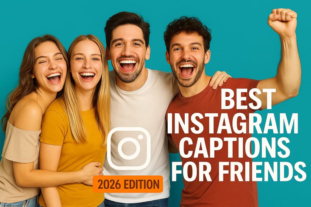 Best Instagram Captions for Friends