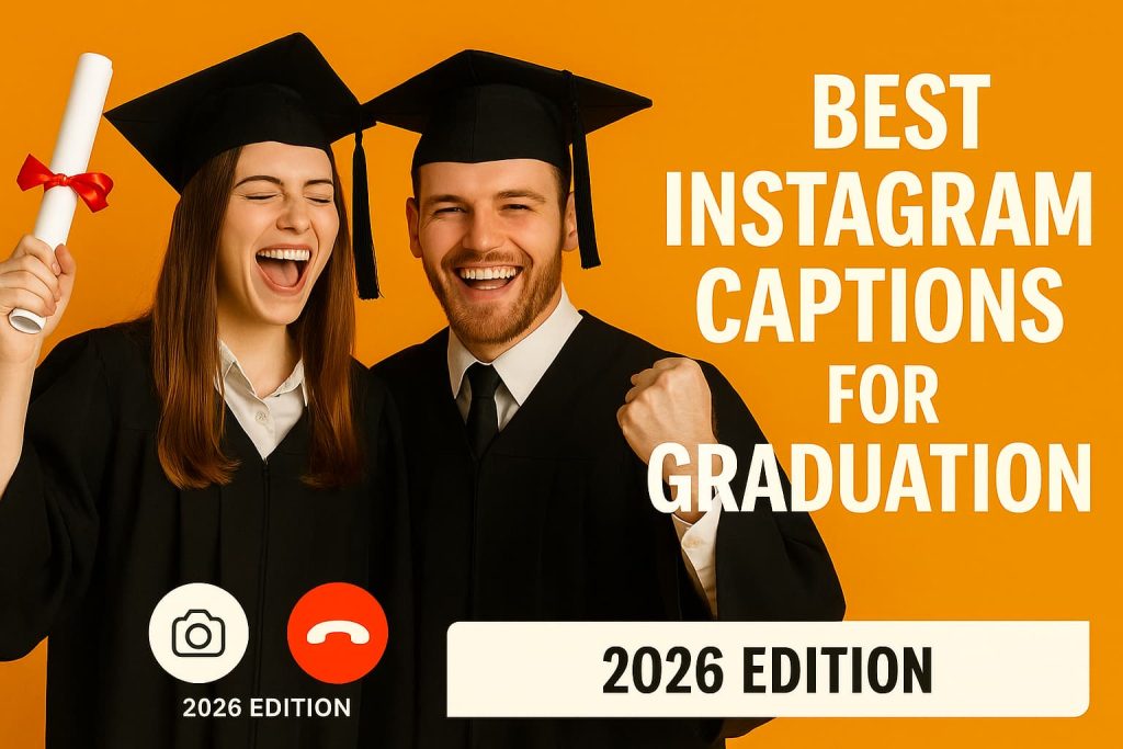 Best Instagram Captions for Graduation