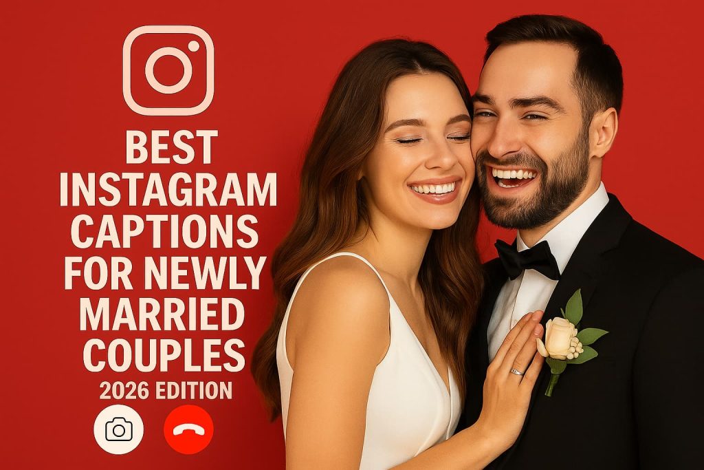 Best Instagram Captions for Newly Married Couples