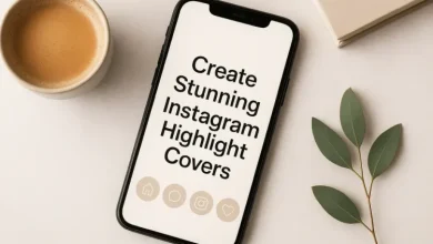 Step-by-step guide to Create Custom Instagram Highlight Covers