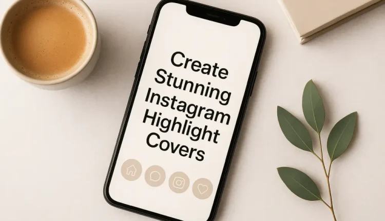 Step-by-step guide to Create Custom Instagram Highlight Covers