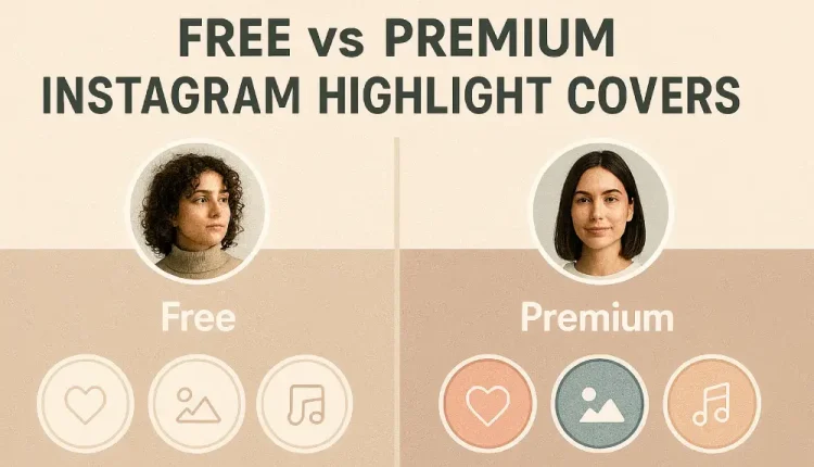 FrFree vs Premium Instagram Highlight Covers